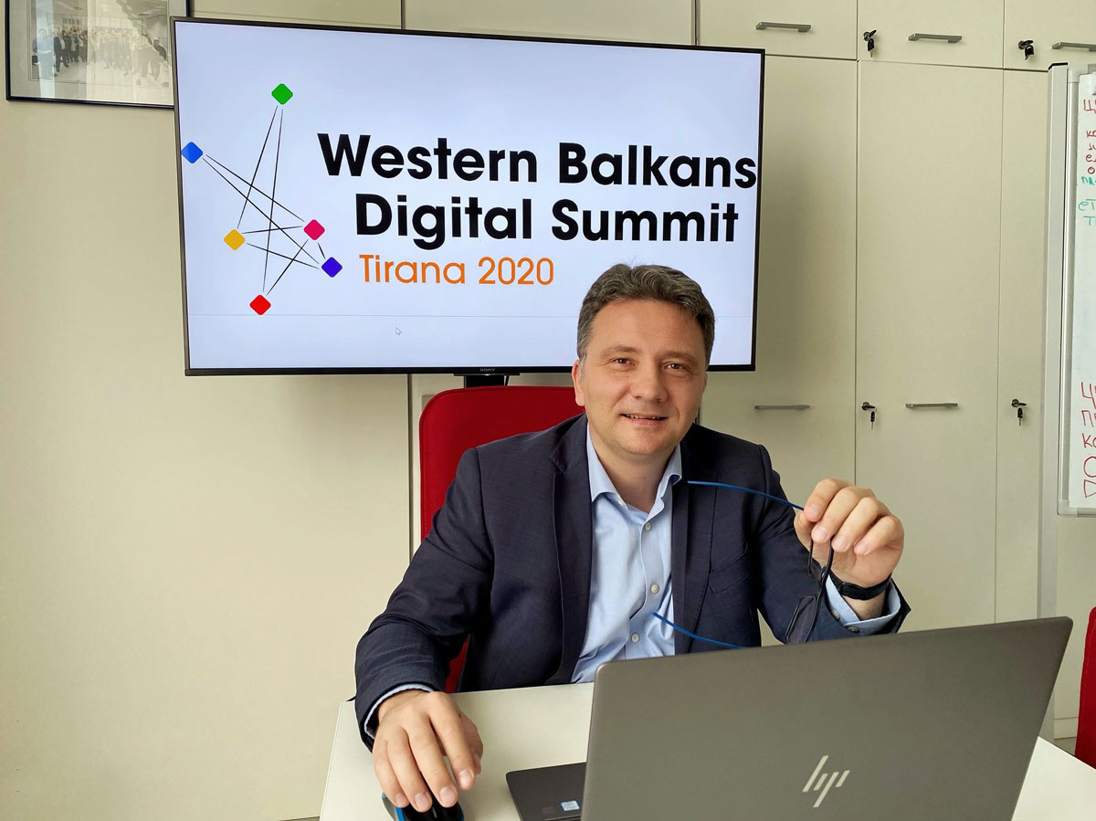 At the Western Balkans Digital Summit, Jovanović presented the results and plans for the digitalization of public administration
