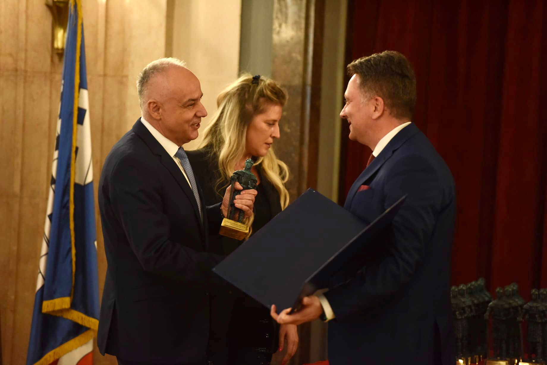 Jovanović dobitnik Nagrade grada Beograda – Despot Stefan Lazarević