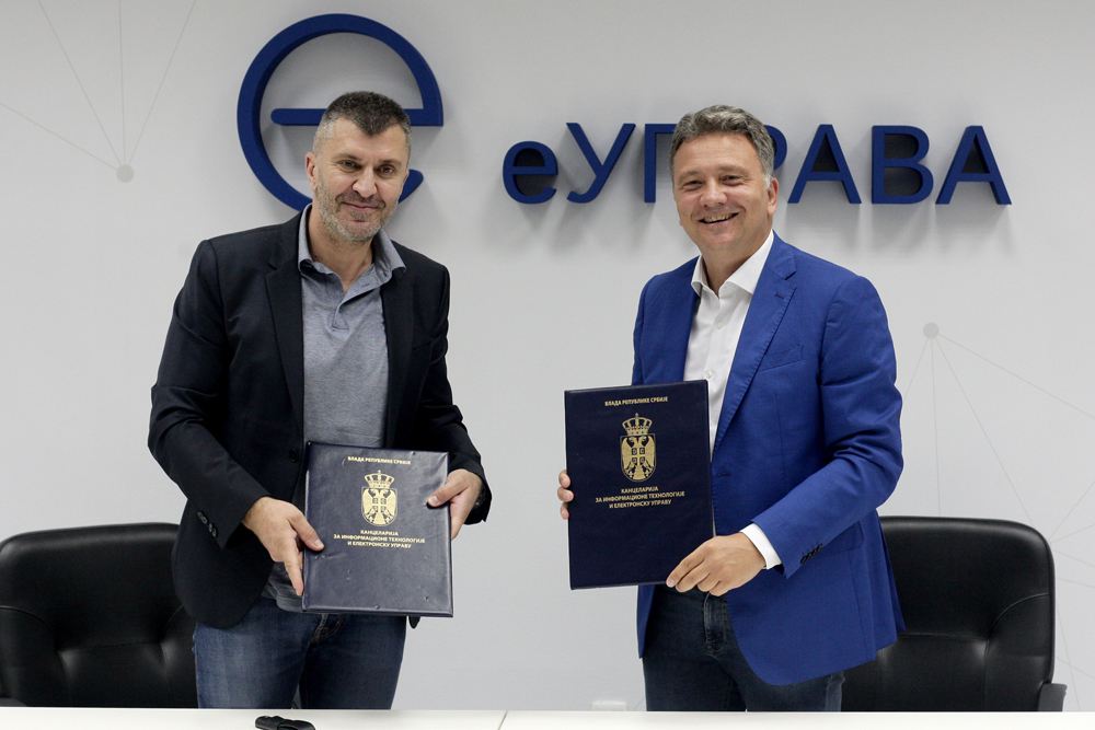 Zaključen Sporazum o saradnji Pošte Srbije i Kancelarije za IT i eUpravu 