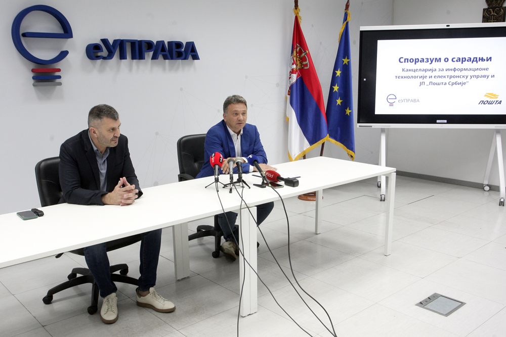 Закључен Споразум о сарадњи Поште Србије и Канцеларије за ИТ и еУправу 