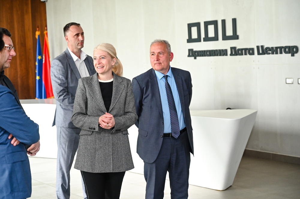 Министарка Беговић у посети Државном дата центру у Крагујевцу